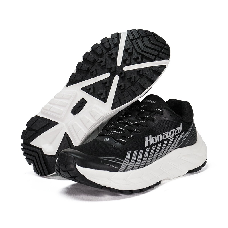 Gummi jacquard stoff pustende EVA fritids joggesko